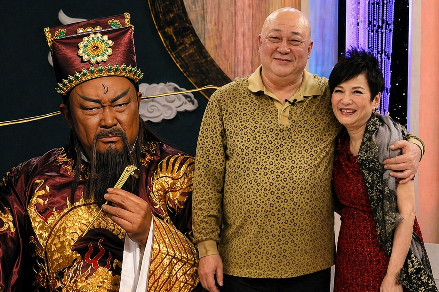 'Bao Thanh Thiên' Kim Siêu Quần hạnh phúc bên vợ kém 23 tuổi dù không con cái