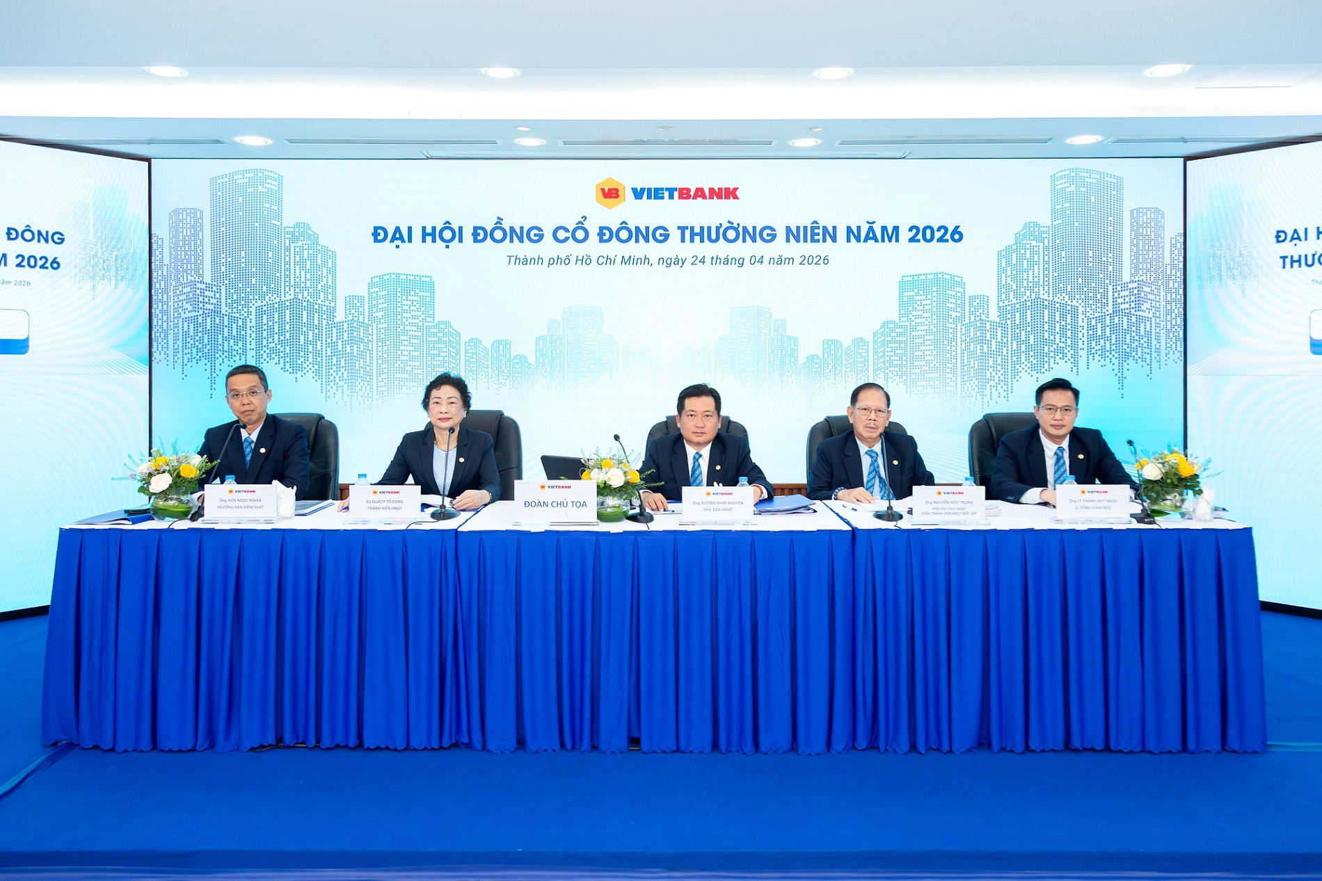 ĐHĐCĐ Vietbank thông qua kế hoạch tăng vốn điều lệ 15.500 tỷ đồng