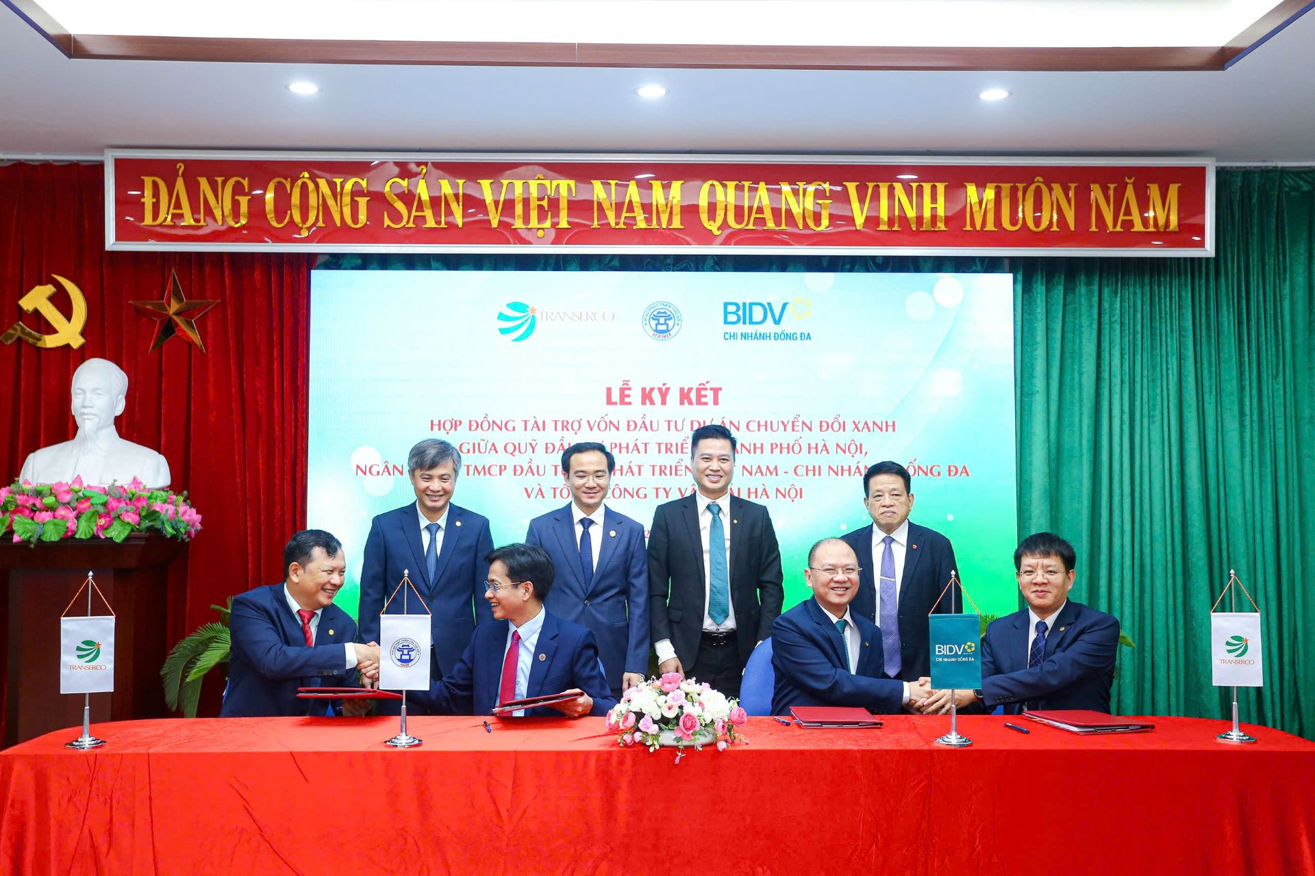  Transerco có thêm nguồn vốn chuyển đổi xanh xe buýt 