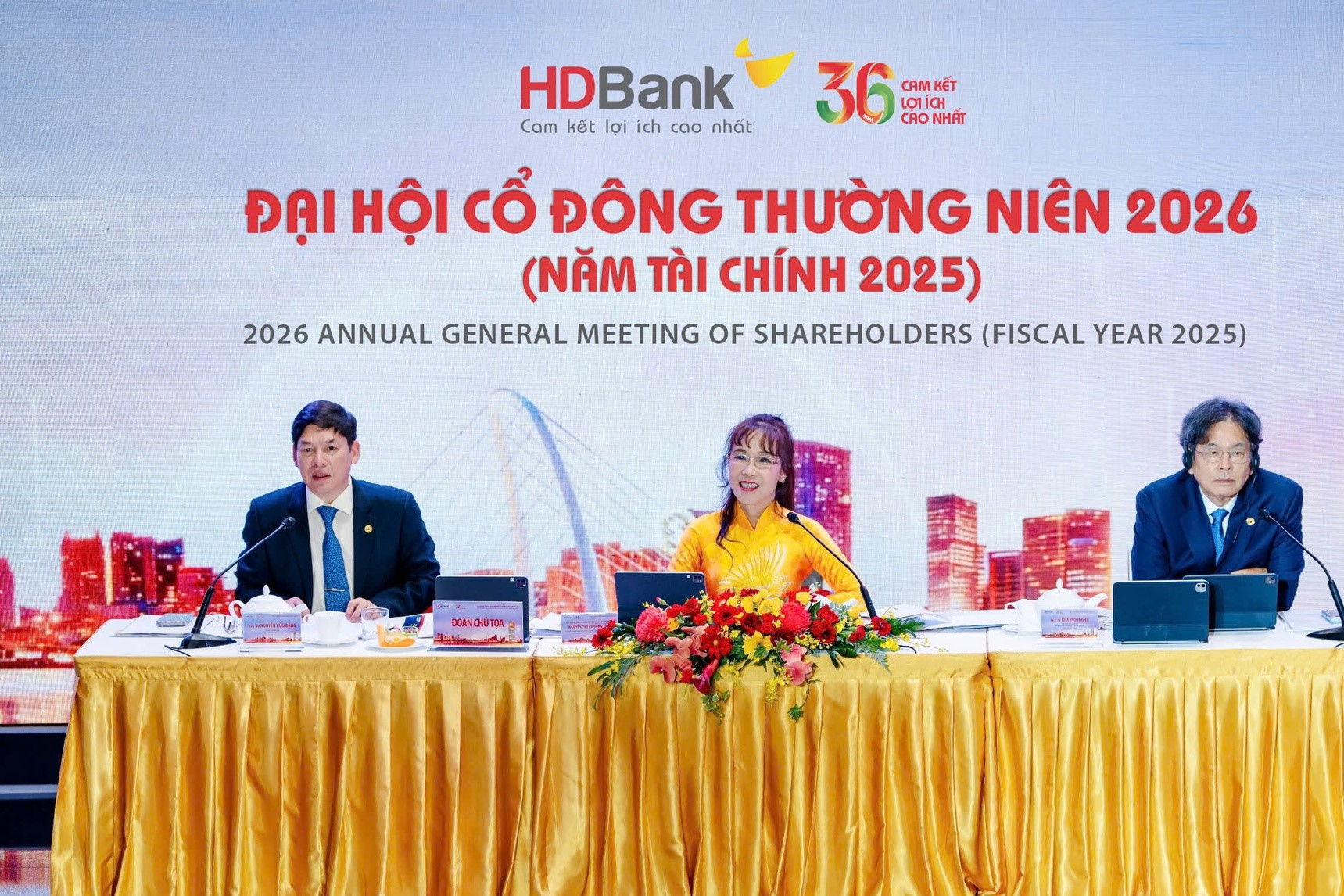 Năm 2026, HDBank nhắm đích lợi nhuận tăng 41%, quy mô tiệm cận 1,2 triệu tỷ đồng