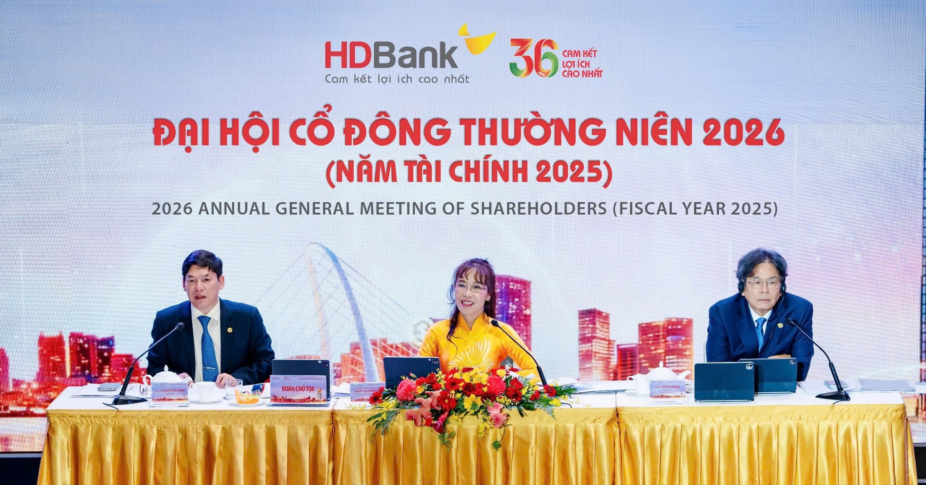 Năm 2026, HDBank nhắm đích lợi nhuận tăng 41%, quy mô tiệm cận 1,2 triệu tỷ đồng