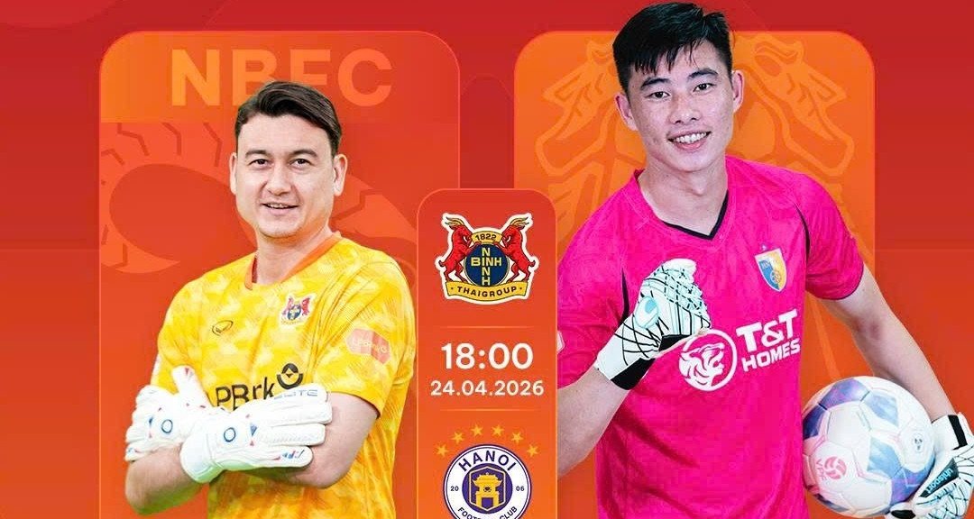 Trực tiếp bóng đá Ninh Bình vs Hà Nội: So tài đỉnh cao