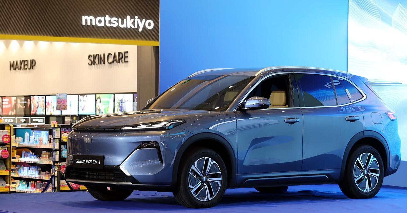 Geely EX5 EM-i: Mẫu xe hybrid phù hợp vùng phát thải thấp tại Hà Nội