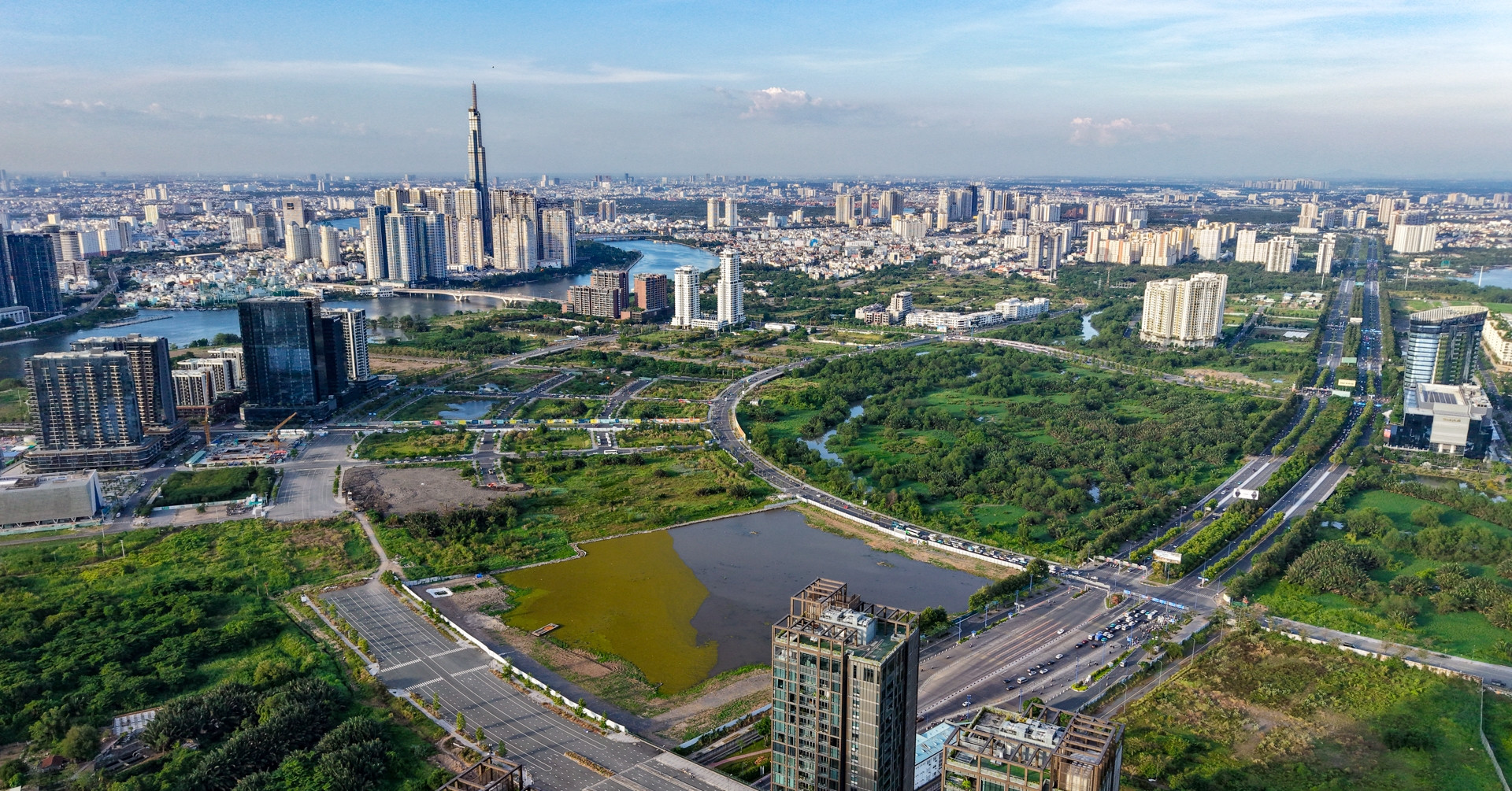 Vị trí 6 nhà ga tuyến metro Bến Thành - Thủ Thiêm