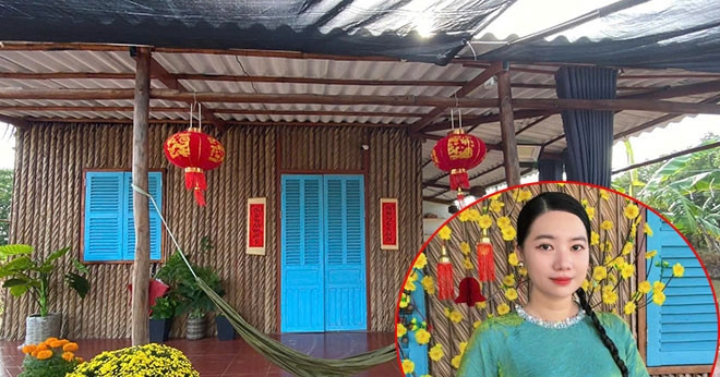 Bỏ phố về quê, vợ chồng trẻ dựng nhà lá 88m2 với chi phí 130 triệu