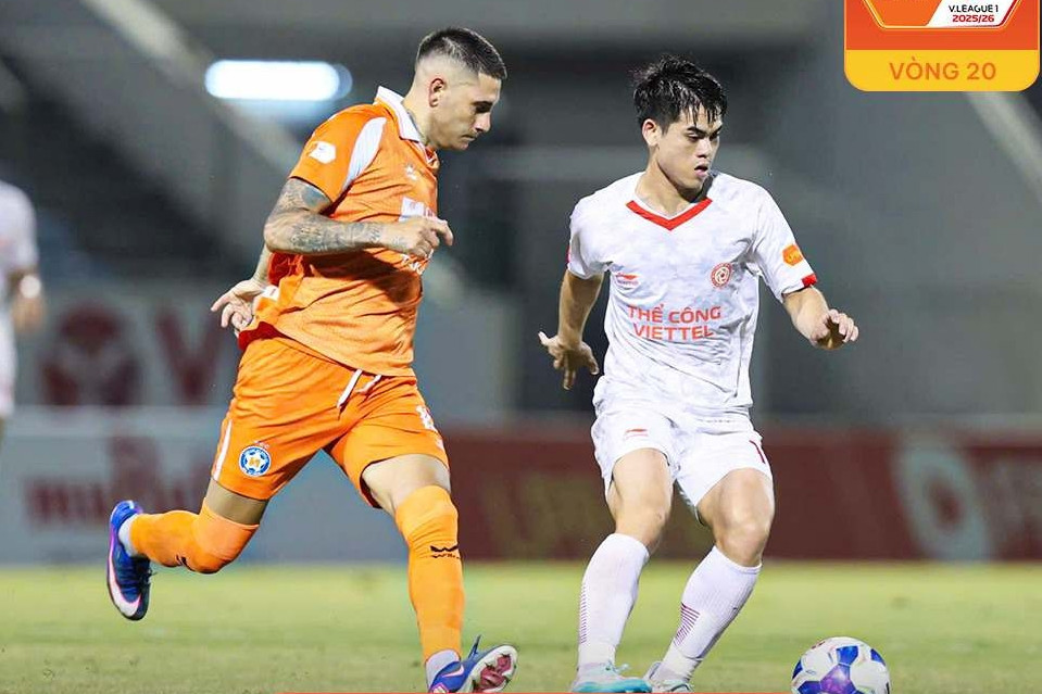 Đà Nẵng cưa điểm Thể Công Viettel ở trận cầu kịch tính bậc nhất V-League