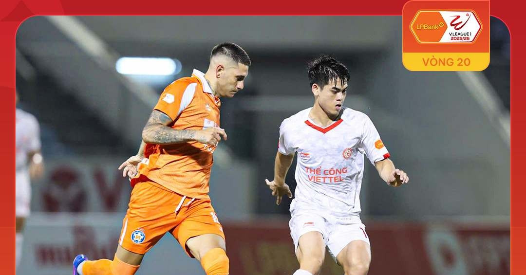 Đà Nẵng cưa điểm Thể Công Viettel ở trận cầu kịch tính bậc nhất V-League