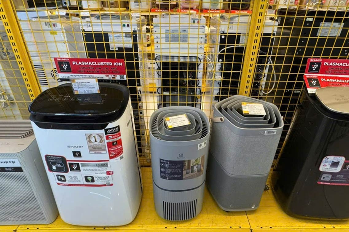 Giờ cao điểm điện cao nhất 5.422 đồng/kWh; máy lọc không khí giá rẻ có đáng mua?