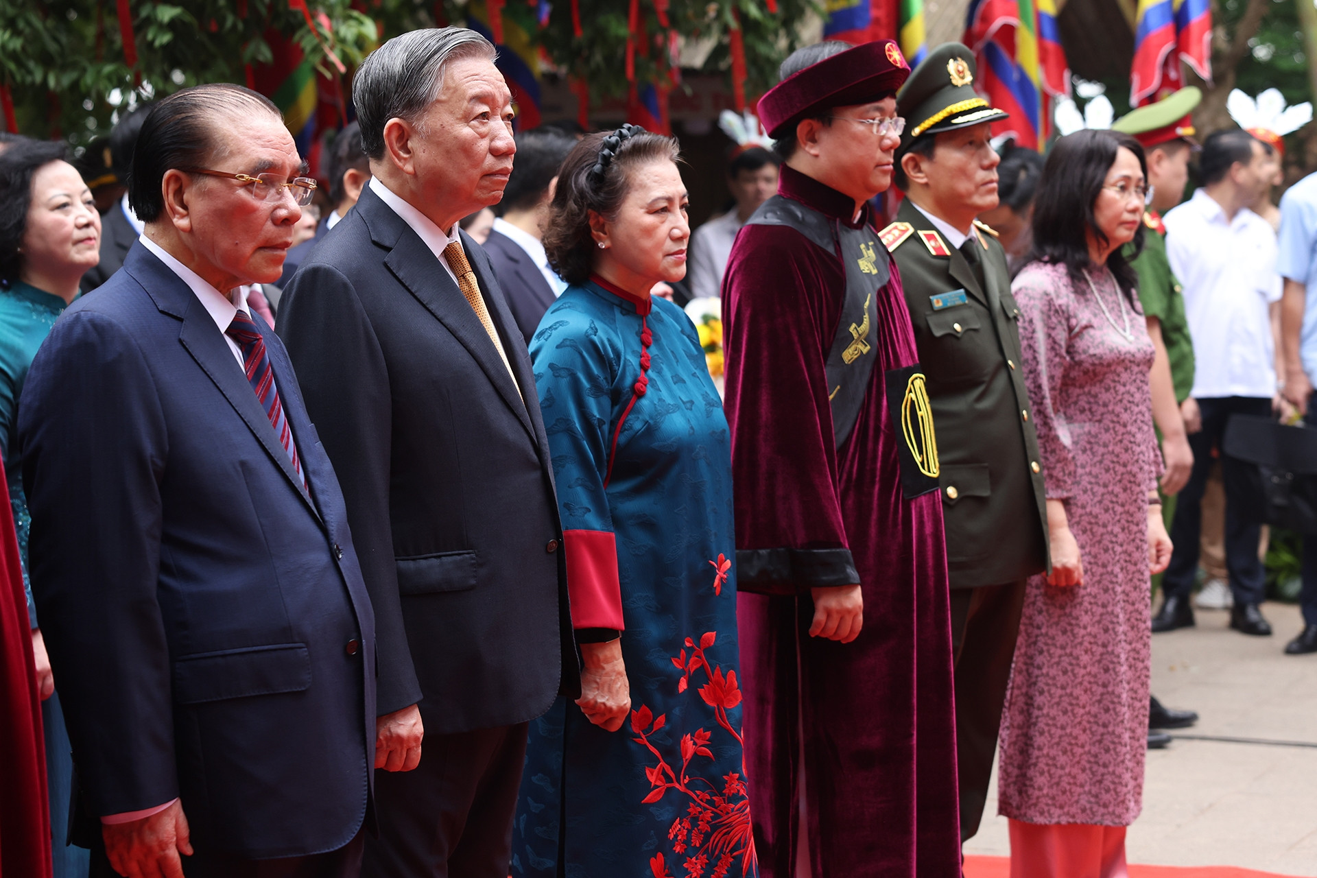 Lễ dâng hương tưởng nhớ các Vua Hùng