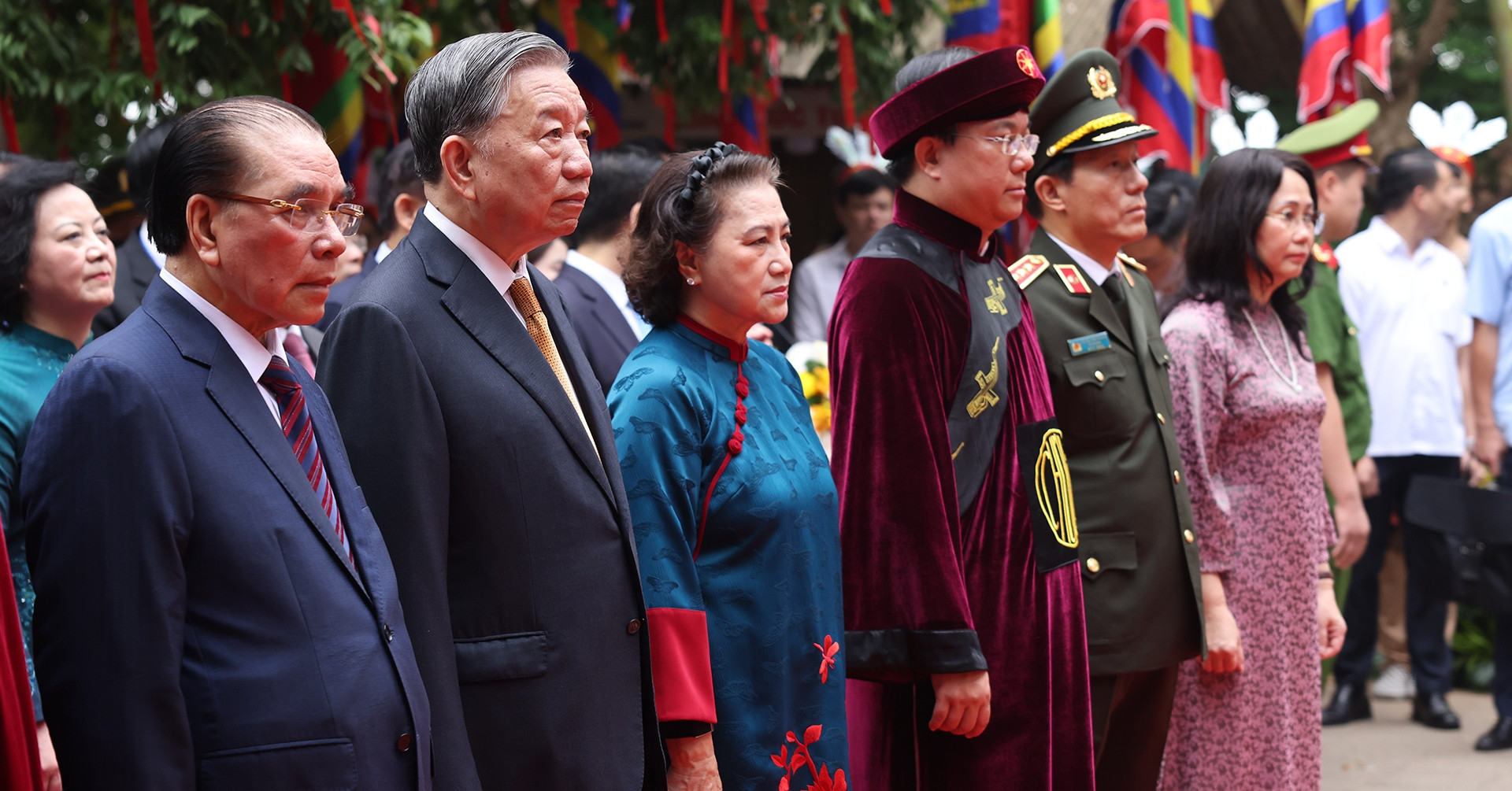 Lễ dâng hương tưởng nhớ các Vua Hùng