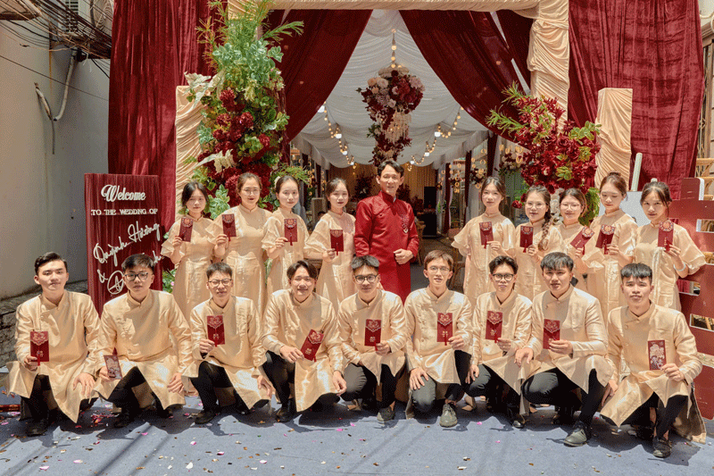  Đám cưới vắng cô dâu, chú rể U50 một mình làm lễ tại Hải Phòng 