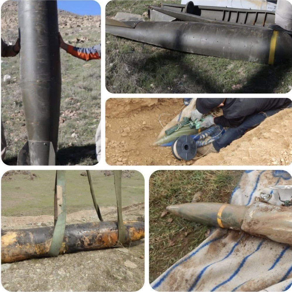 Iran phá bom mìn. Ảnh: Tasnim