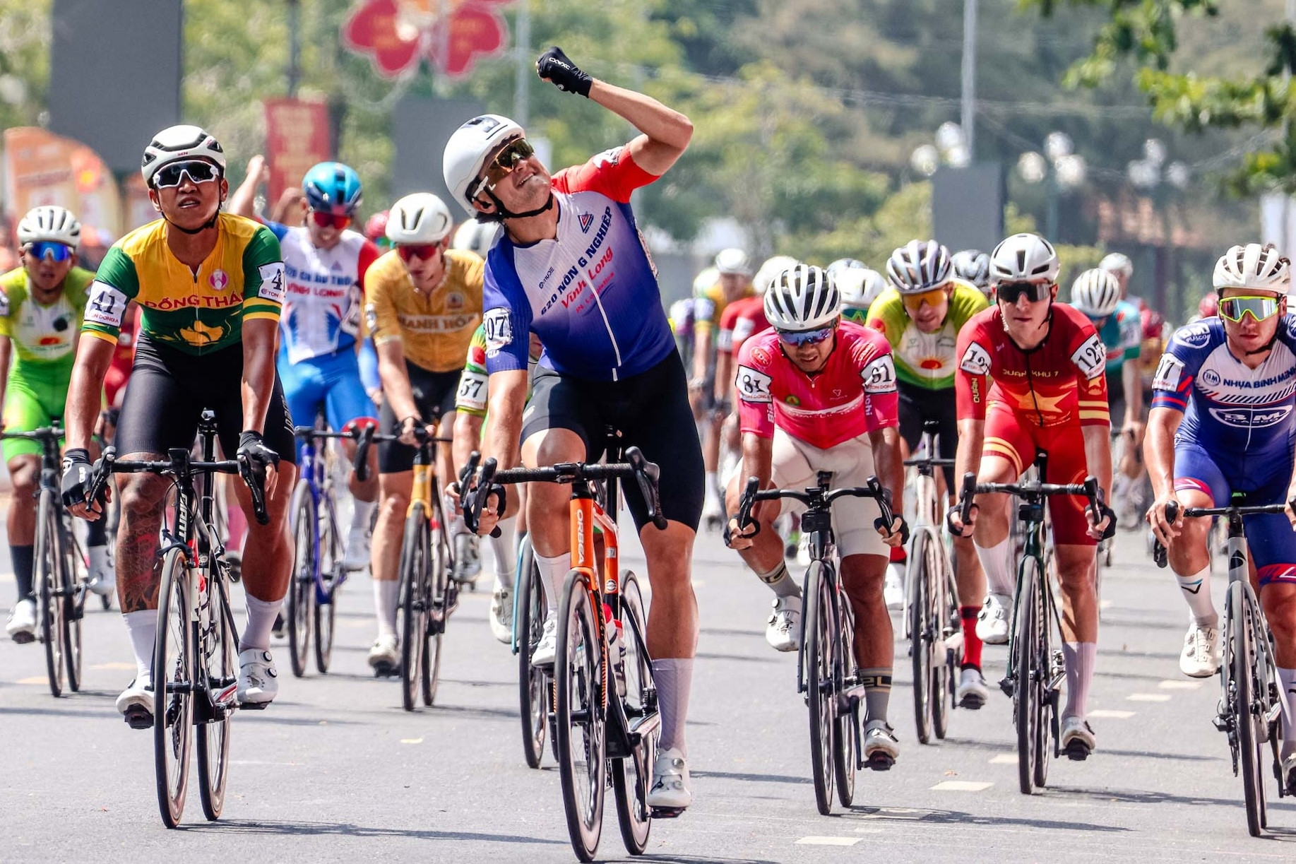 Patrick Patterson lần thứ 4 thắng chặng ở giải xe đạp Cúp truyền hình TPHCM