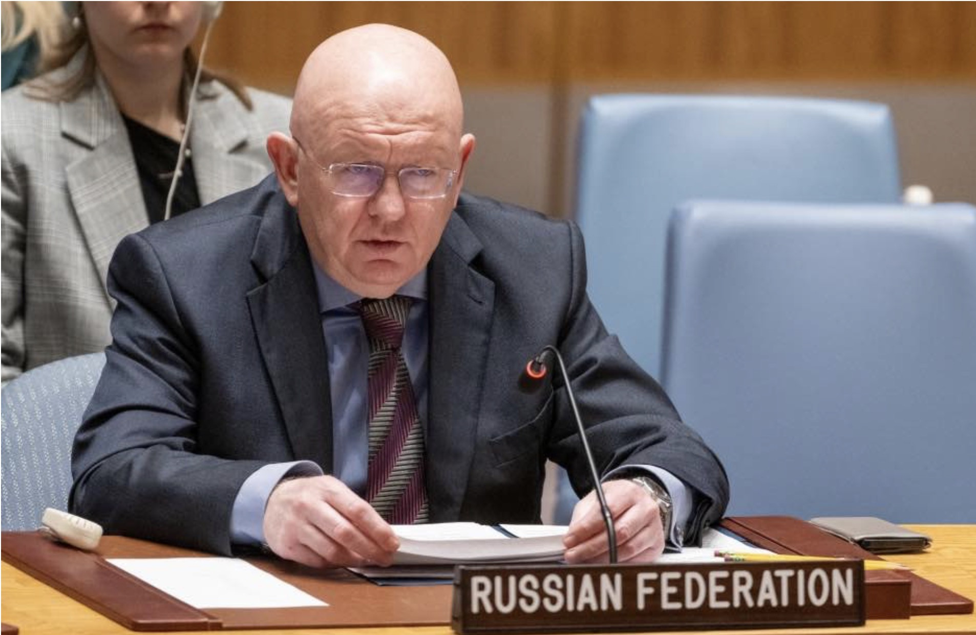 Đại sứ Nga tại Liên Hợp Quốc. Ảnh: America Times