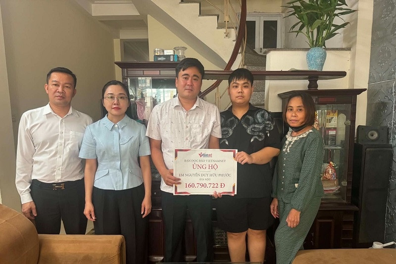  Bạn đọc VietNamNet giúp đỡ 3 mẹ con mắc bệnh thận ở Hà Nội hơn 160 triệu đồng 