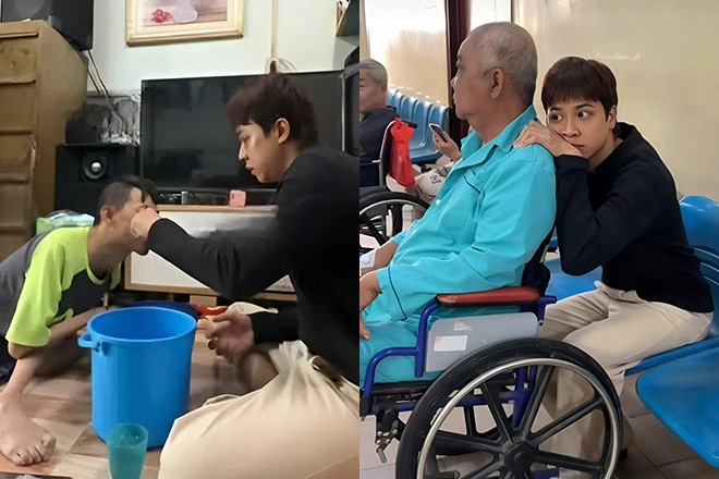 Xót xa gia cảnh diễn viên 'Đảo hoa hậu': Mẹ mất, cha già và anh trai khuyết tật