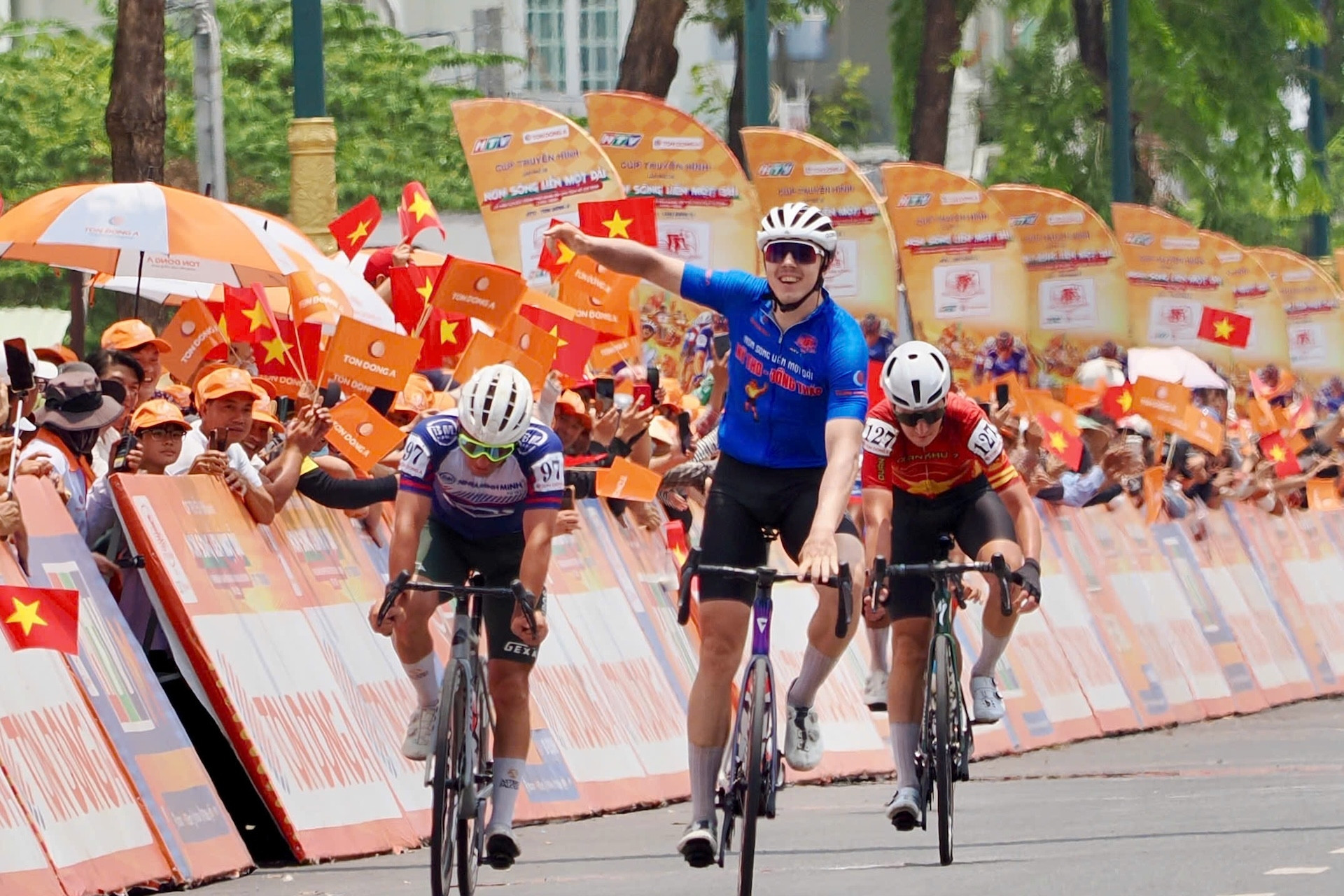 Giải xe đạp Cúp truyền hình TP.HCM: Marchuk Dzianis lần thứ 6 thắng chặng