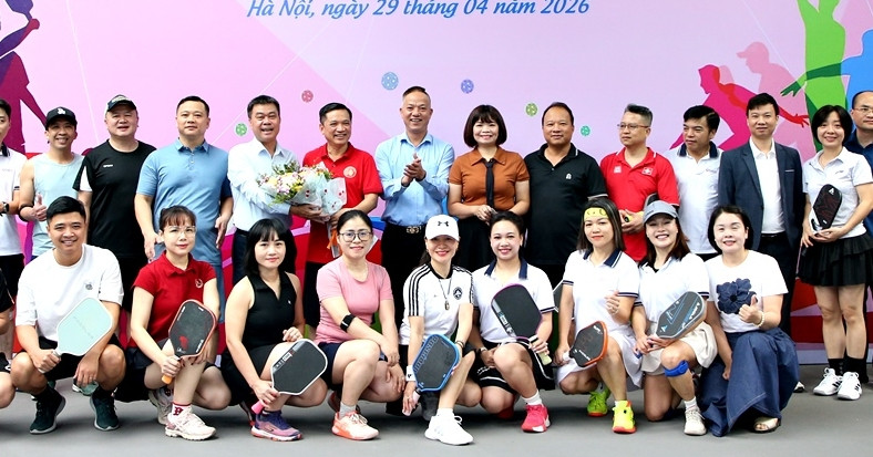 Khởi tranh giải Pickleball kỷ niệm 80 năm Ngày truyền thống công tác dân tộc