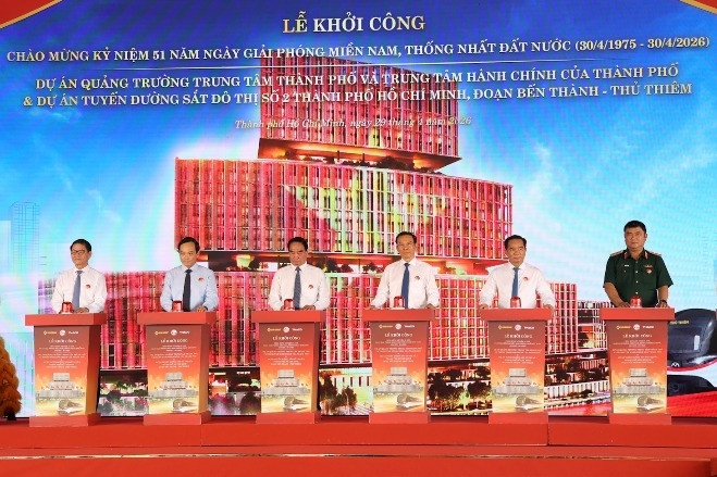 TPHCM khởi công, khởi động 5 dự án lớn hơn 280.000 tỷ đồng