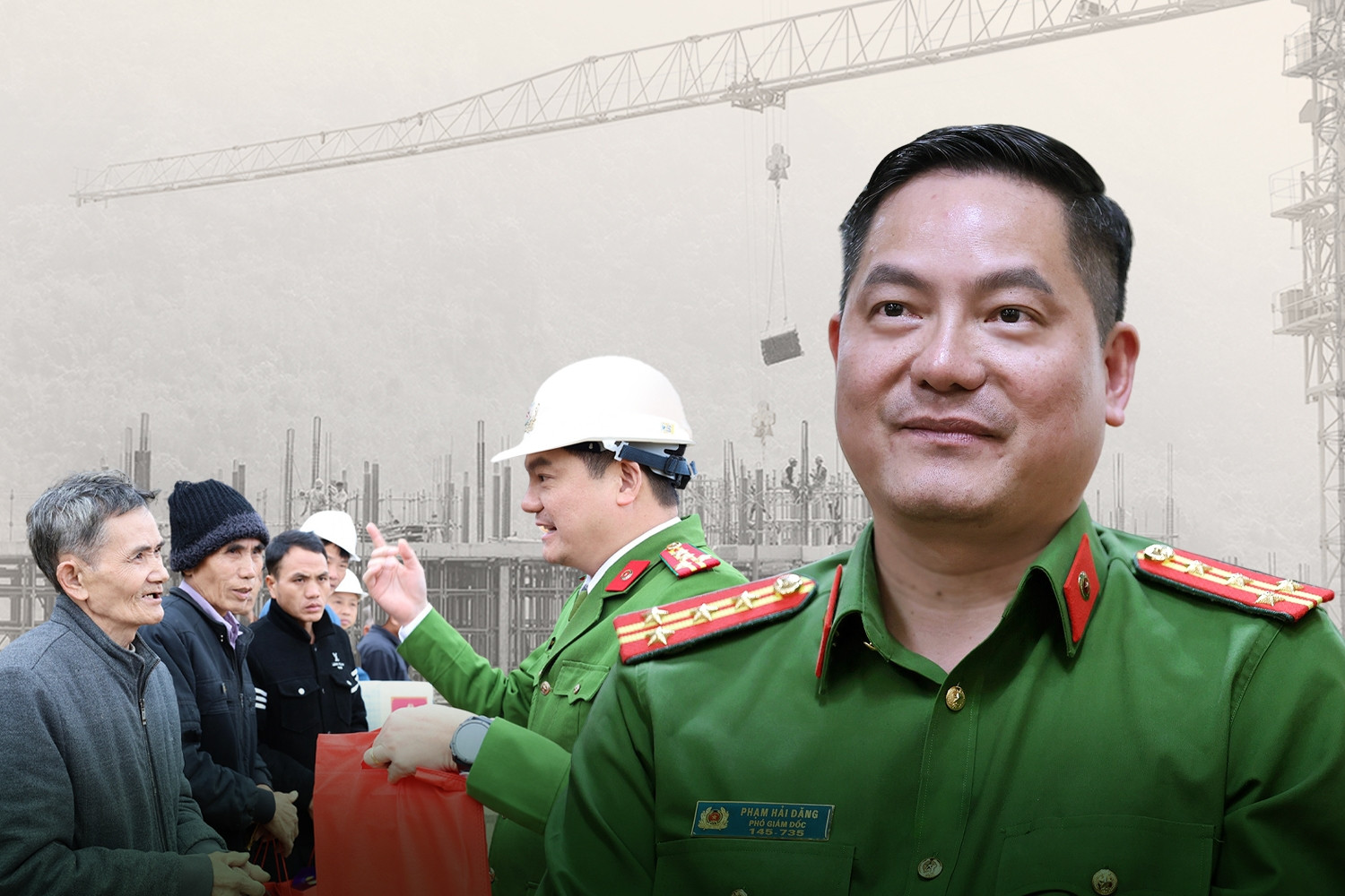 Cuộc dời non xây trường và chuyện con trai là công an thuyết phục cha hiến đất