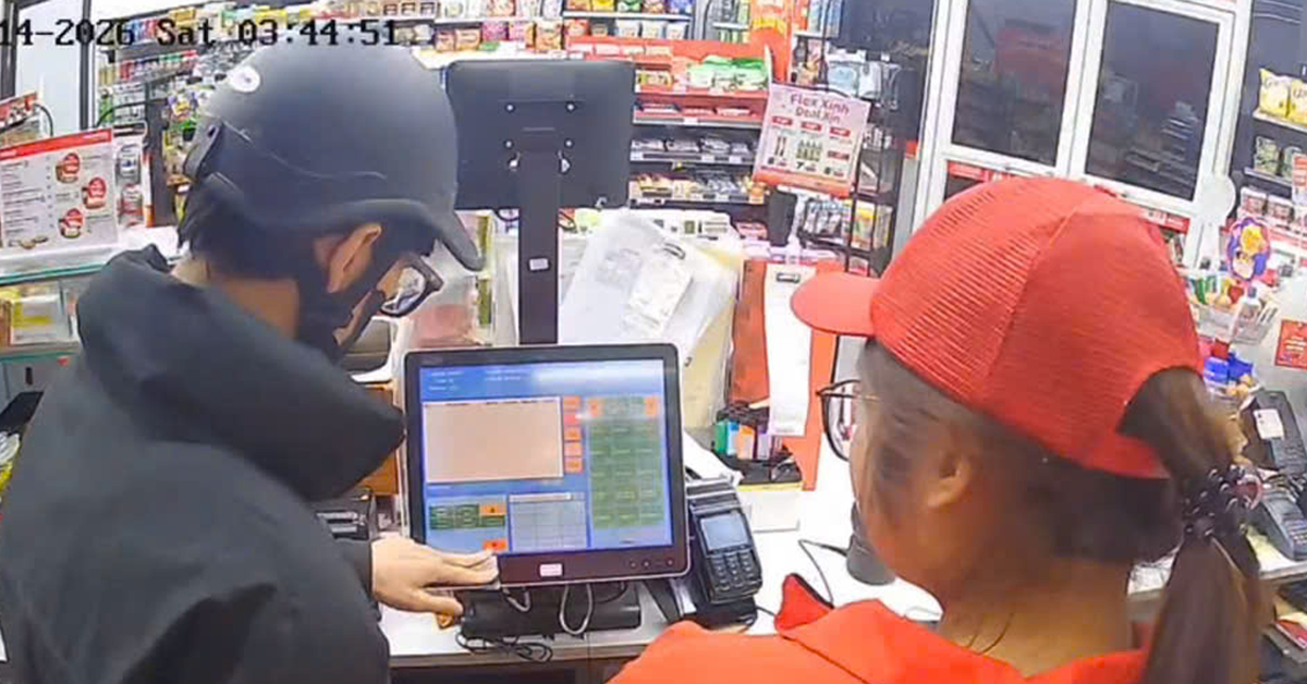 Kẻ dùng dao khống chế nhân viên tại Circle K đầu thú sau khi tiêu hết tiền