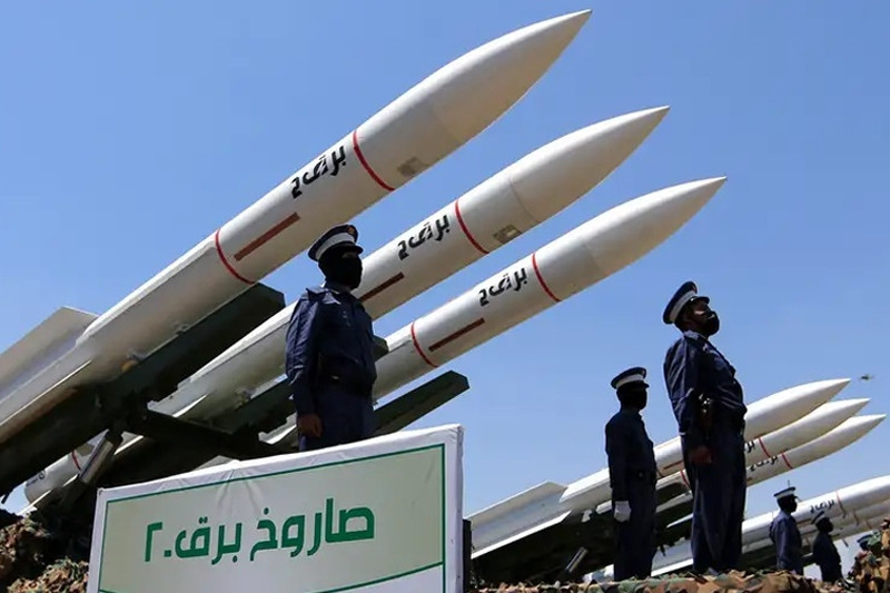 Nhóm Houthi phóng tên lửa đạn đạo tập kích Israel