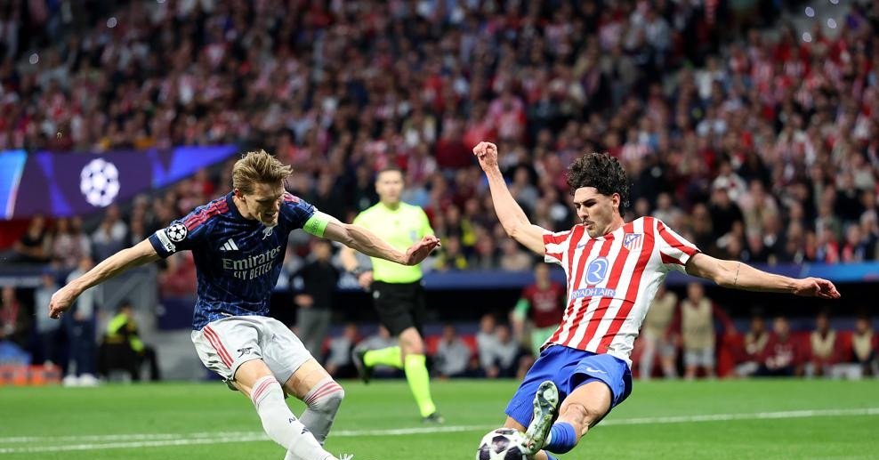 Trực tiếp Atletico Madrid 0-0 Arsenal: Cơ hội liên tiếp (H1)