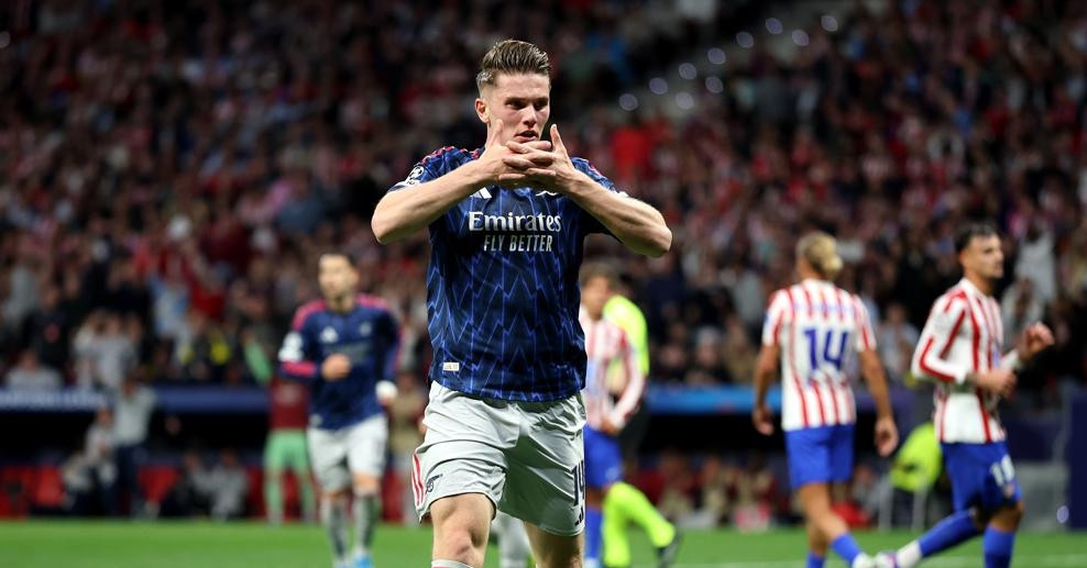 Julian Alvarez giúp Atletico Madrid thoát thua Arsenal