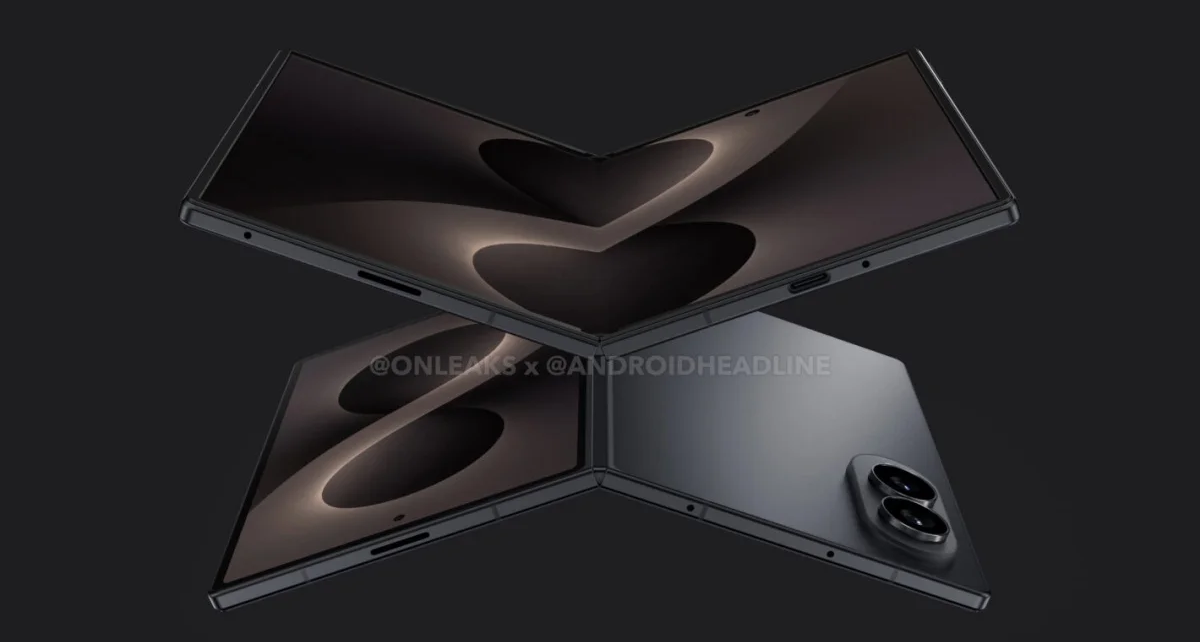 Galaxy Z Wide Fold lộ tỷ lệ màn hình: Samsung sẵn sàng đối đầu iPhone gập