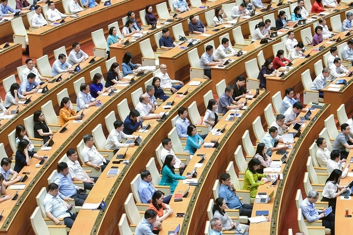 Quốc hội họp trù bị, các đoàn đại biểu bầu Trưởng đoàn, Phó trưởng đoàn