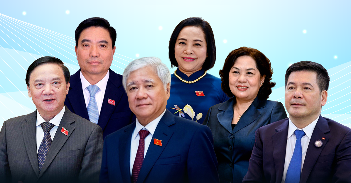 Bộ Chính trị đề cử 1 Ủy viên, 5 Ủy viên Trung ương làm Phó Chủ tịch Quốc hội