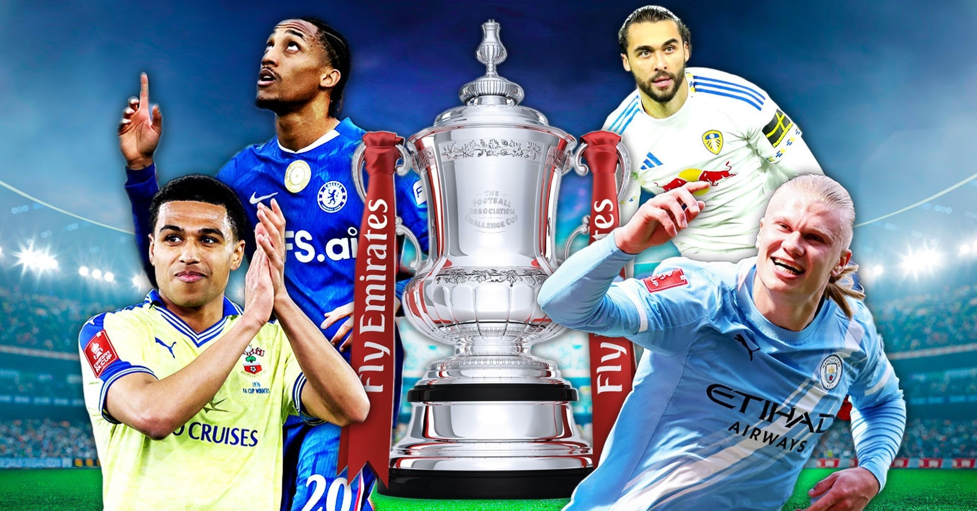 Bốc thăm bán kết FA Cup: Man City và Chelsea reo vui