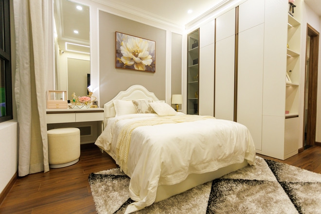 Căn hộ AVA Center ứng dụng nội thất gỗ tiêu chuẩn E0