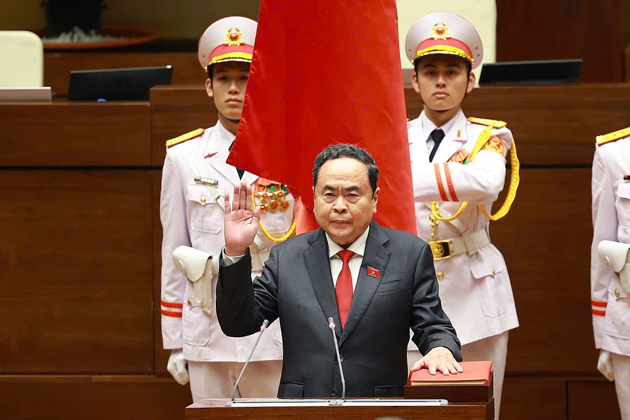 Chủ tịch Quốc hội Trần Thanh Mẫn tái đắc cử