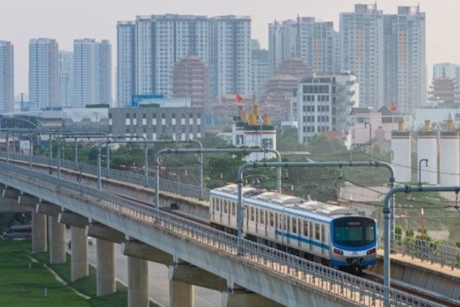 TPHCM đề xuất đầu tư hơn 124.000 tỷ đồng xây dựng 2 tuyến metro trên cao