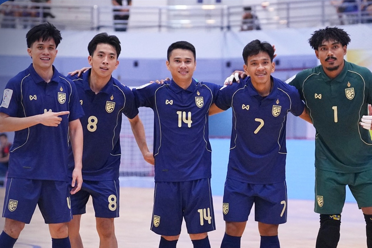  Futsal Thái Lan thắng trận '4 sao', vẫn xếp dưới ĐT Việt Nam 