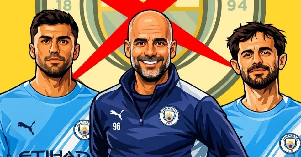 Pep Guardiola nhìn trò cưng rời Man City vào cuối mùa