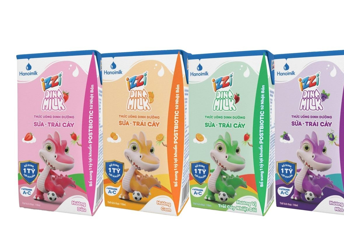 Bổ sung lợi khuẩn Postbiotic - điểm nhấn khác biệt của IZZI Dinomilk