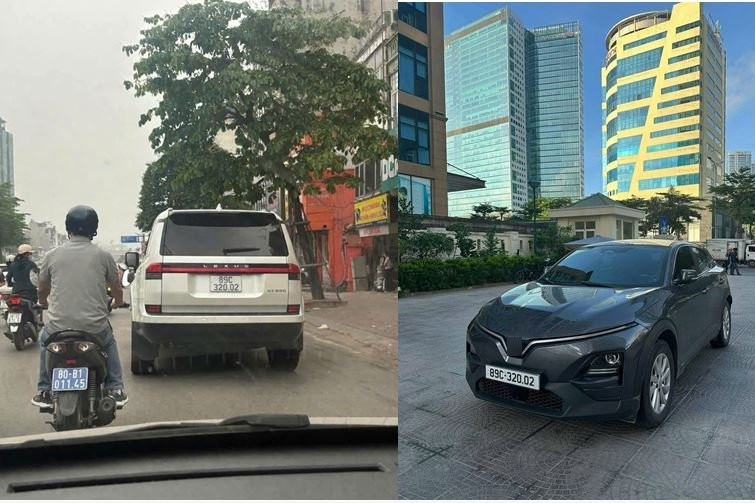 Công an Hưng Yên thông tin về việc xe sang Lexus mang biển số giả