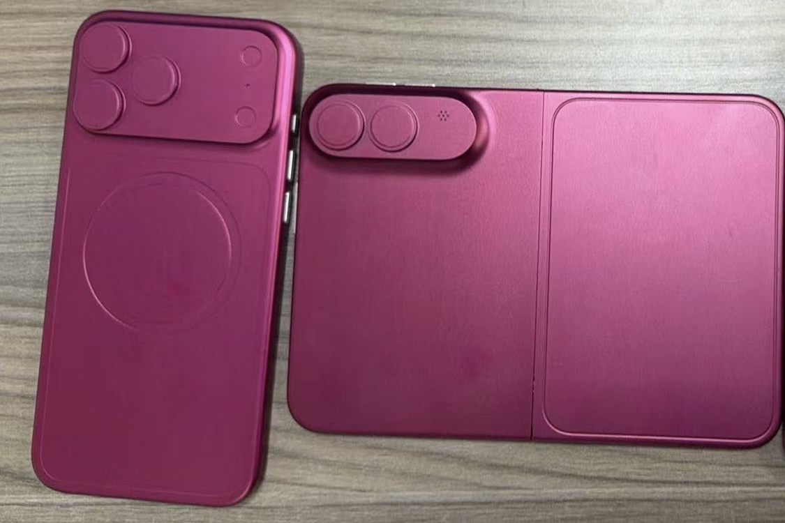 iPhone Fold lần đầu tiên lộ ảnh mô hình, thiếu vắng tính năng quan trọng