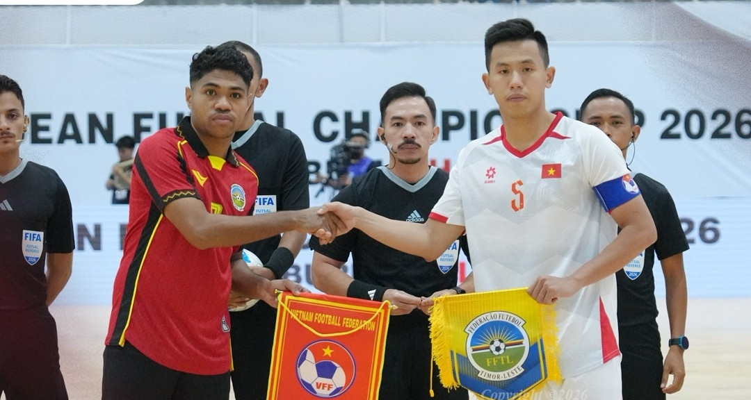 ĐT futsal Việt Nam thắng 7-1, rộng cửa vào bán kết Đông Nam Á