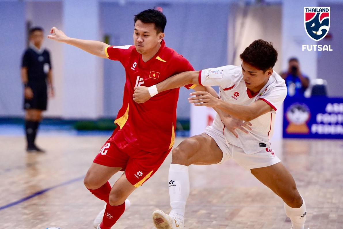 Tuyển futsal Việt Nam vs Thái Lan: Tranh ngôi nhất bảng