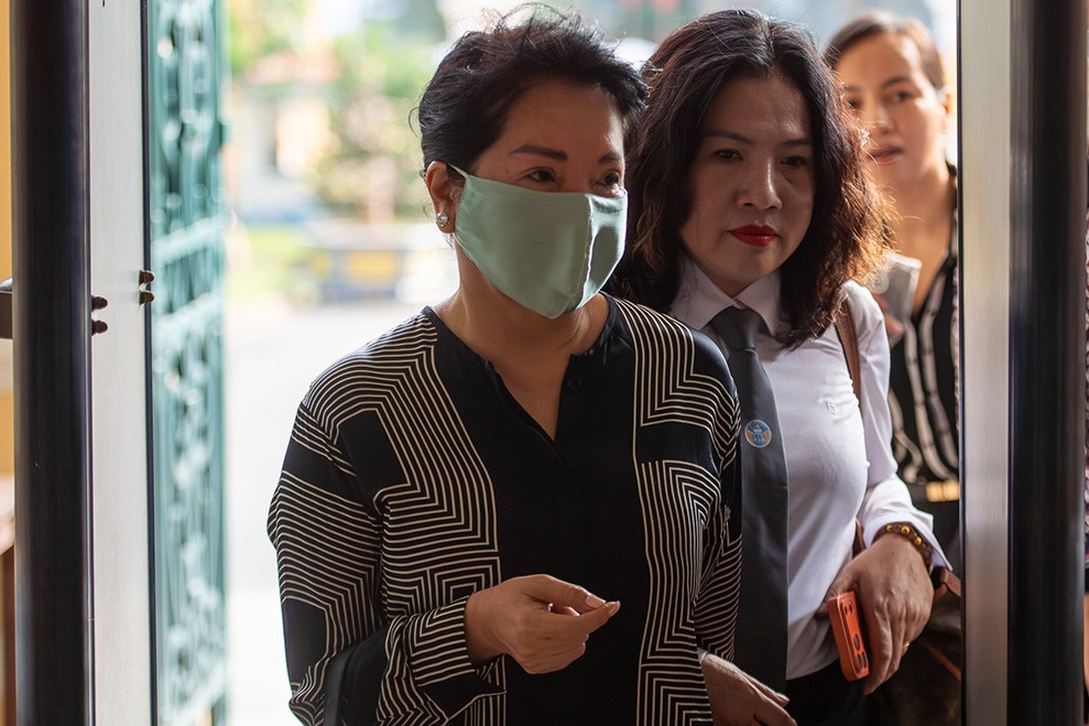 Bà Nguyễn Thị Như Loan nói không biết dự án 39-39B Bến Vân Đồn là đất công