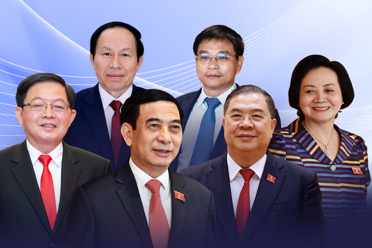 Chính phủ khóa mới có 6 Phó Thủ tướng, trong đó 2 người là Ủy viên Bộ Chính trị