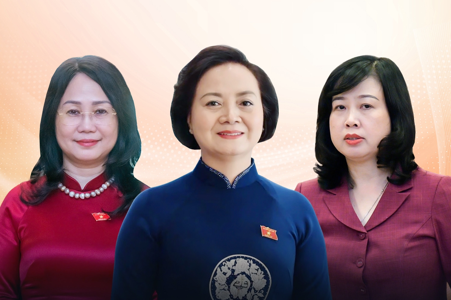 Điều ít biết về 3 nữ thành viên của Chính phủ nhiệm kỳ mới
