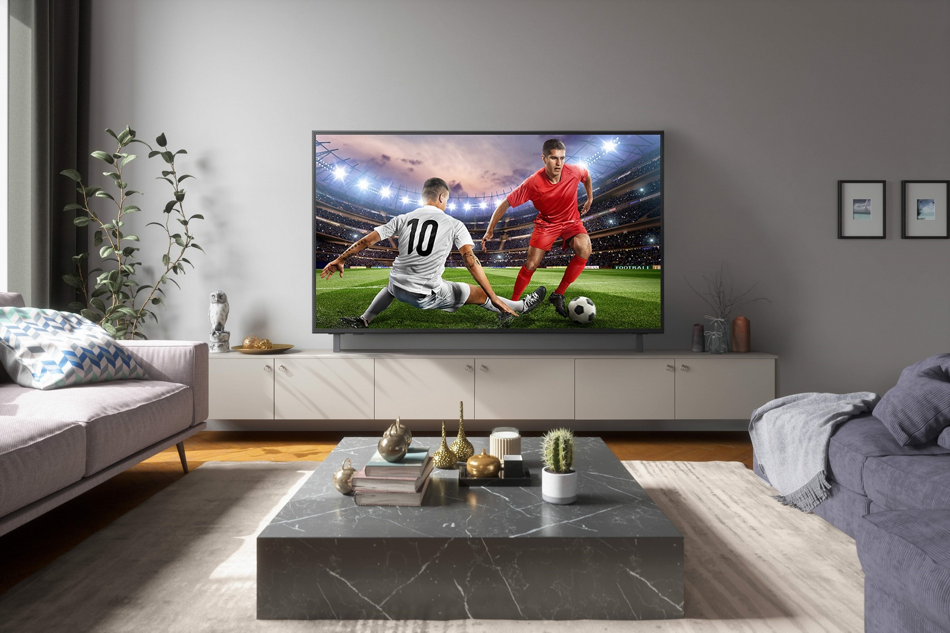 Mang cả khán đài World Cup về nhà với TV LG UHD AI 4K