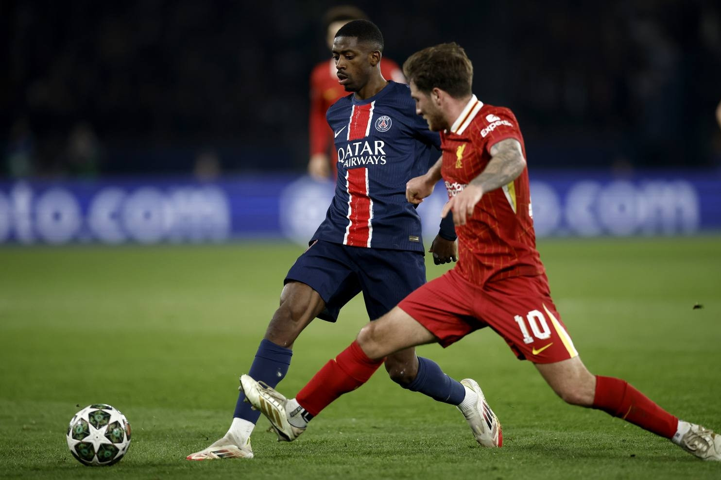 Trực tiếp bóng đá PSG 1-0 Liverpool: Doue ghi tuyệt phẩm