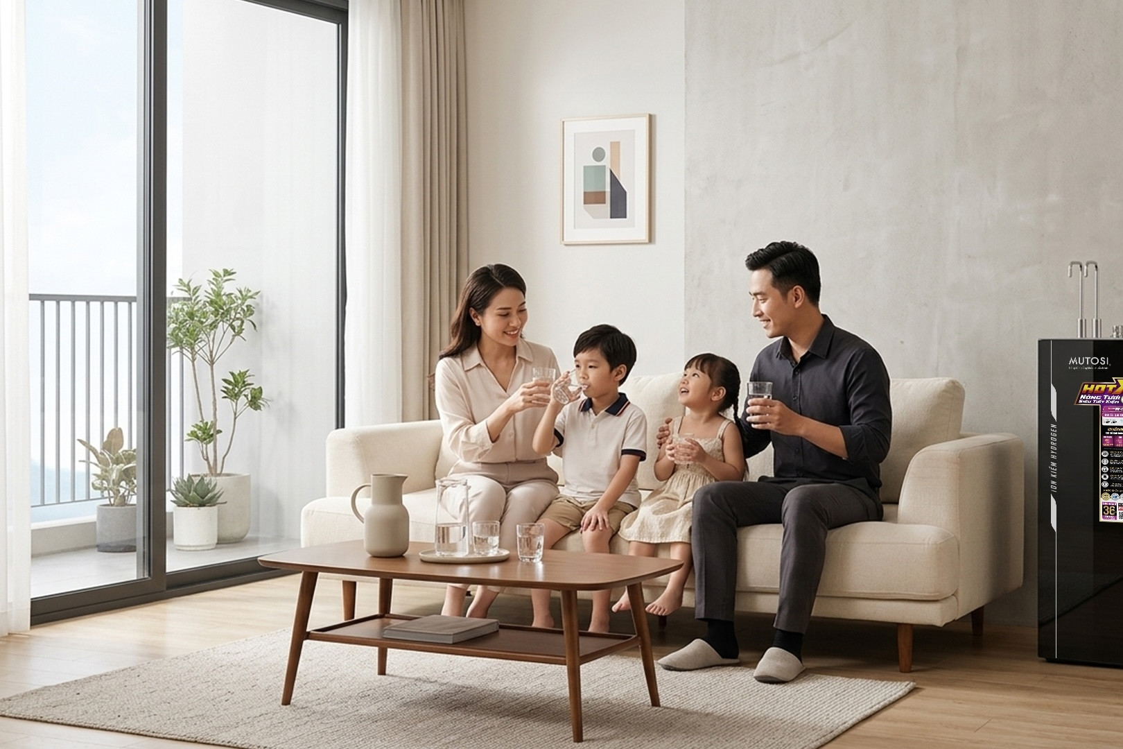 Máy lọc nước nóng tươi HotX: đáp ứng nhu cầu tiện lợi, tiết kiệm năng lượng