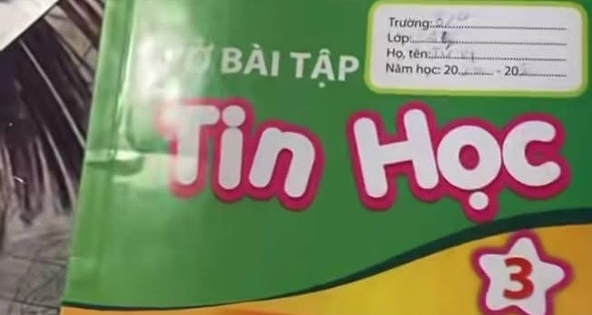 Nhà xuất bản Đại học Huế giải trình vụ sách Tin học lớp 3 có đường link web lạ