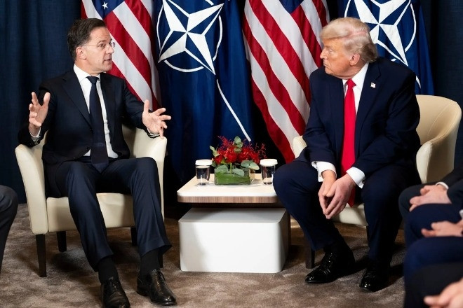 Ông Trump dọa rút Mỹ khỏi NATO ngay trước khi gặp Tổng thư ký Rutte